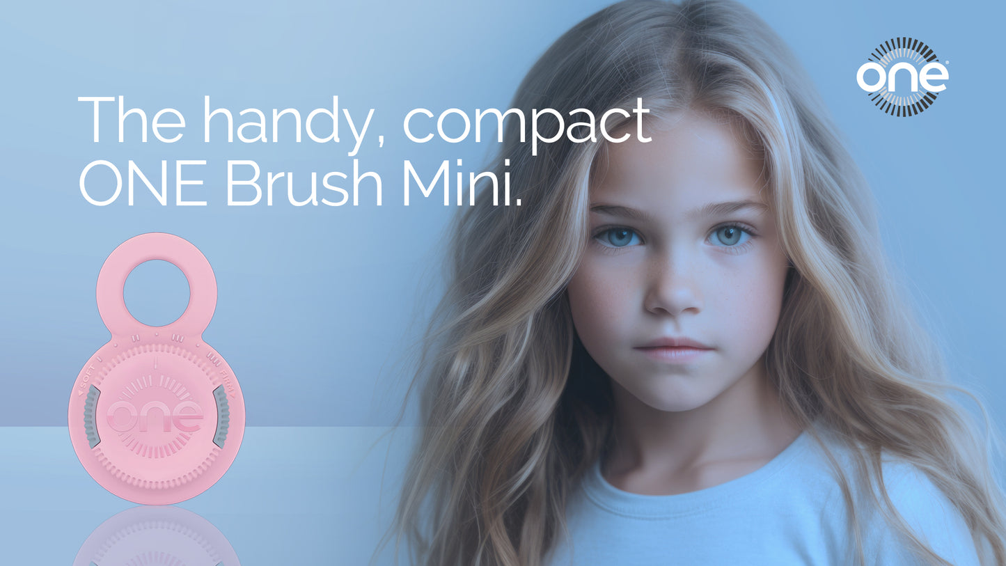 ONE Go! - Compact, Travel Hairbrush