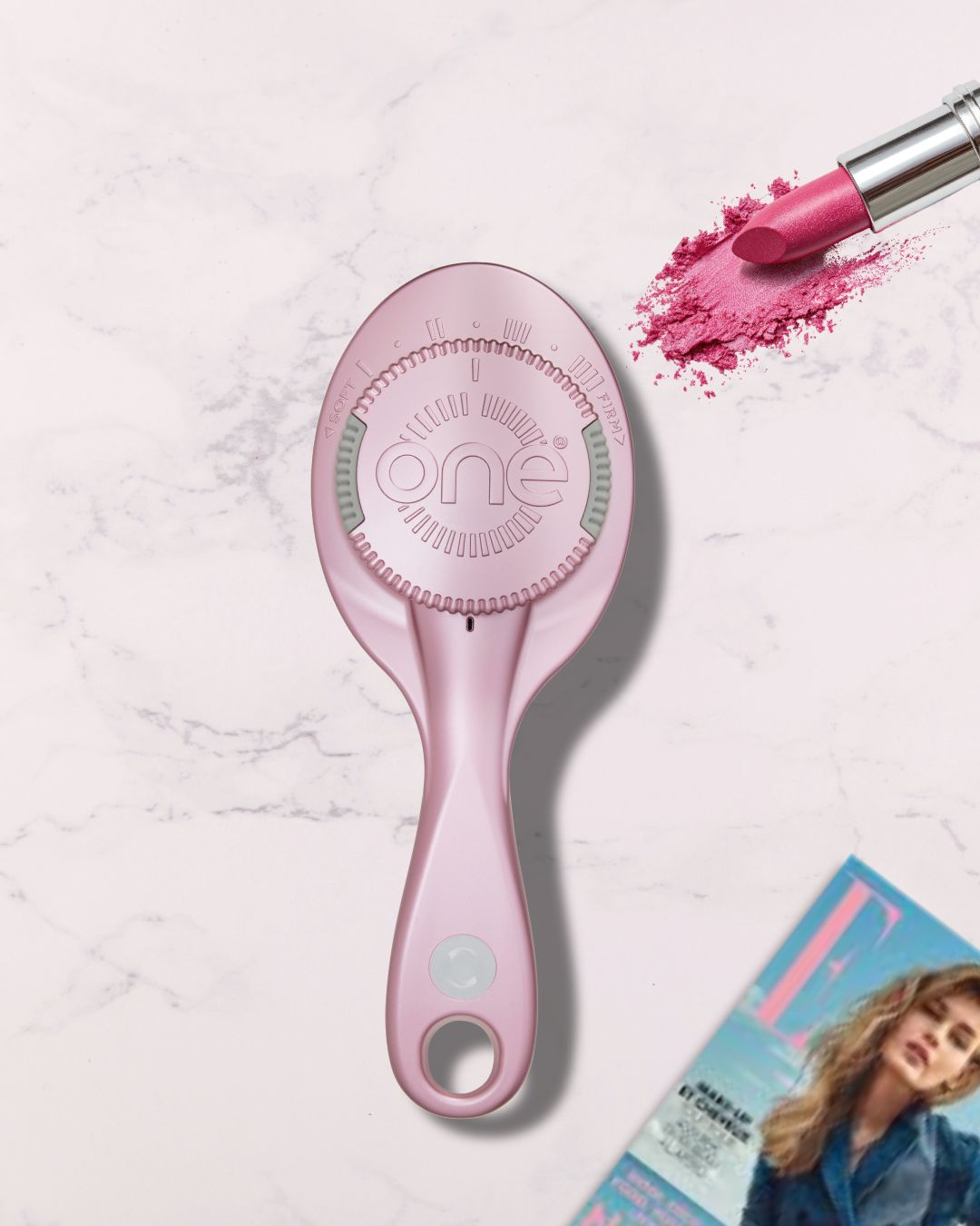 ONE Duo - Adjustable Bristle hairbrush set