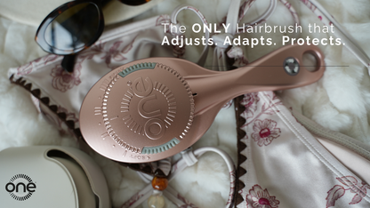 ONE Brush Pro - Metallic Edition | Adjustable Bristle Hairbrush