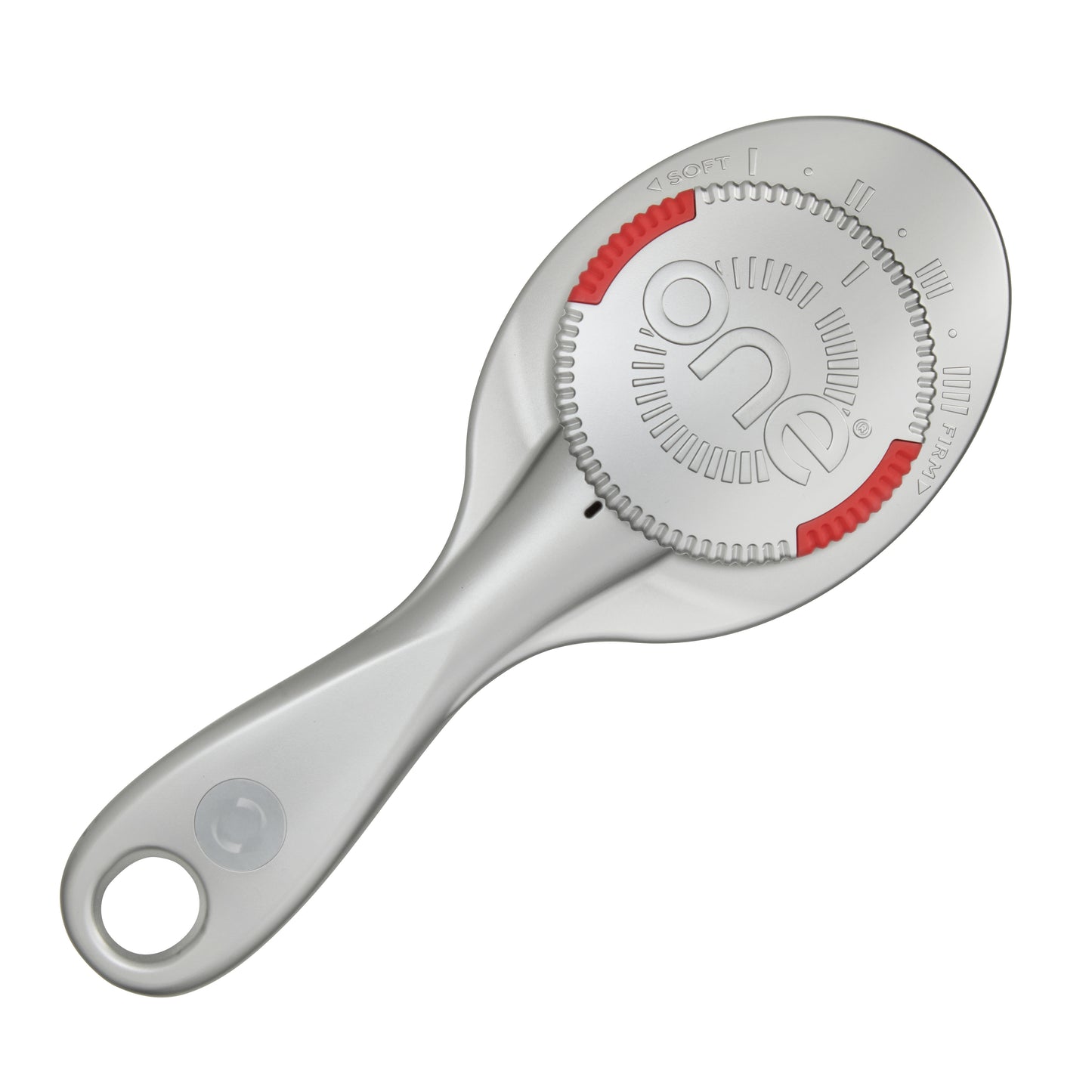ONE Pro Hairbrush, Metallic Edition - Silver / Red