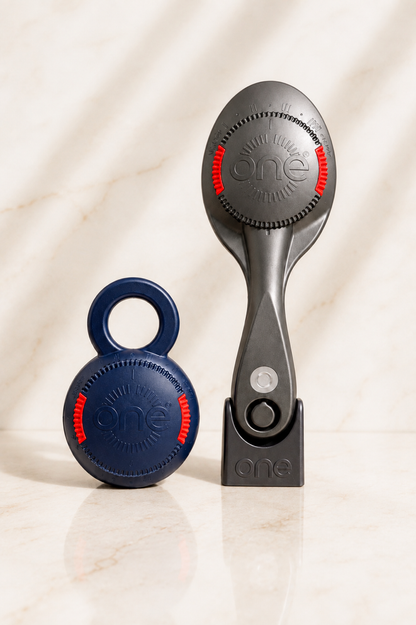 ONE Duo - Adjustable Bristle hairbrush set