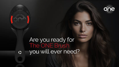 ONE Brush PRO - The World's ONLY Adjustable Bristle Strength Hairbrush