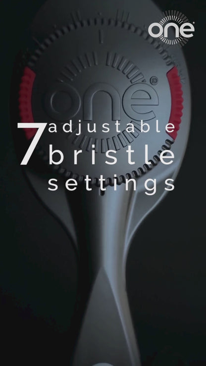 ONE Pro Hairbrush - Metallic Edition, Titanium